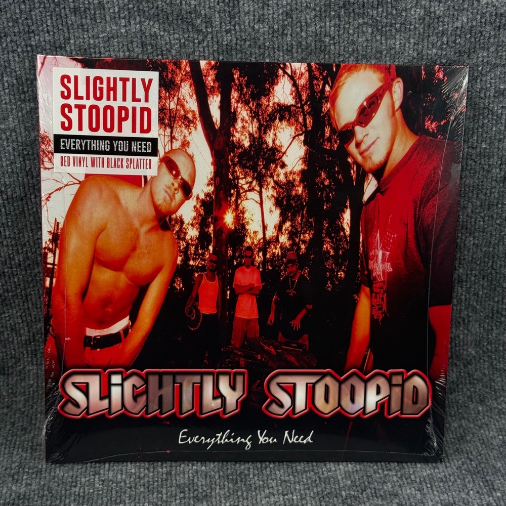 Slightly Stoopid Everything You Need Red Vinyl Black Splatter LP Sealed New